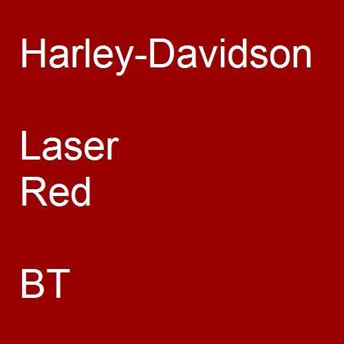 Harley-Davidson, Laser Red, BT.